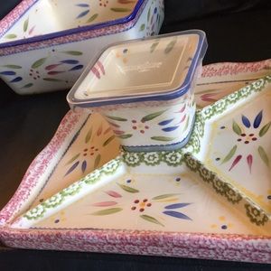 Temp-rations old world vegetable tray snack set